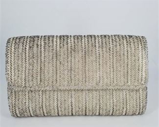 Lot 062
Vintage Richere By Walborg Silver Beaded Clutch Handbag