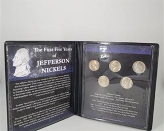 Lot 081
The First 5 Years of Jefferson Nickels
