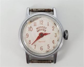 Lot 137
c.1947 Ingersoll Mickey Mouse Watch, No Band