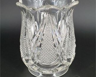 Lot 171
EAPG Style Cut Glass Spooner Vase