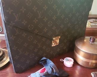 Faux Louis Vuitton briefcase