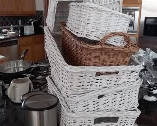 Baskets and Kitchen Decanter Set
