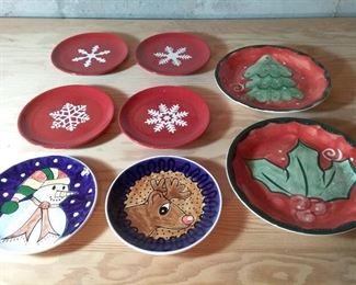 Christmas Plates