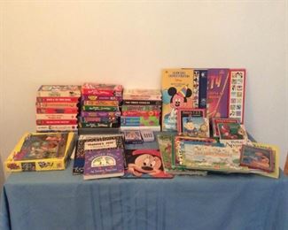 Childrens Videos Books Games