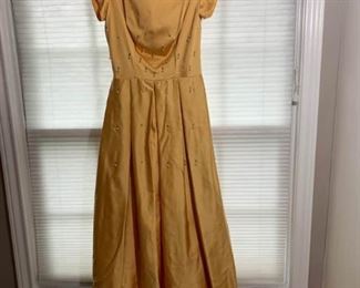 Gold Dress