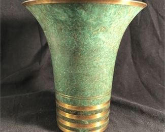 Lot 004
Carl Sorensen Bronze Vase Signed