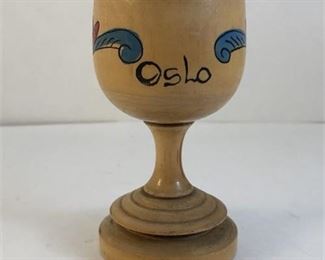 Lot 149
Vintage Oslo Wooden Egg Cup Norway