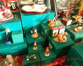 Mickey and Pluto figures