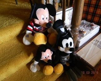 Disney plush dolls