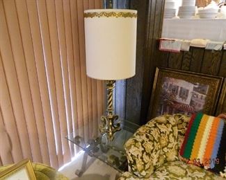 end table/lamp