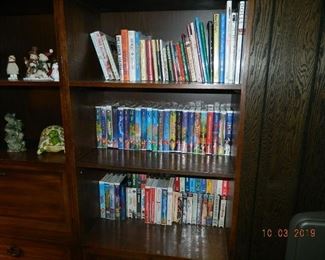 books/VHS tapes
