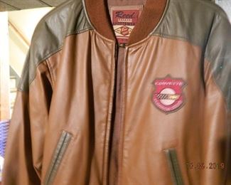Corvette leather coat