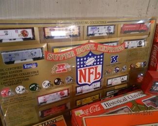 NFL train set