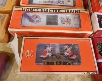 Disney train cars