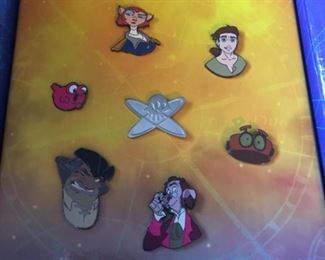 Disney Treasure Island pin set