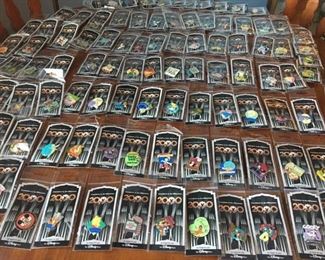 Complete Disney "Countdown to the Millennium" pin set-includes 1999 and 2000 New Year pins and Davy Crockett error pin