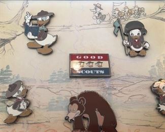 Disney "Good Scouts" pin set