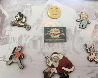 Disney "Silly Symphony Night Before Christmas" pin set
