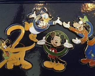 Disney "Celebrate the Future Hand in Hand" pin set