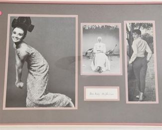 3. Audrey Hepburn Autograph and Photos