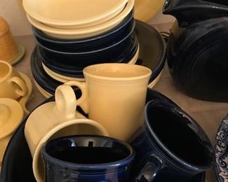 Fiesta ware! Includes pitcher.