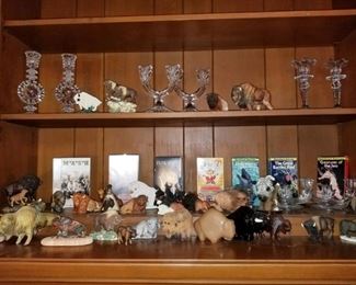 Collection bison figurines 
