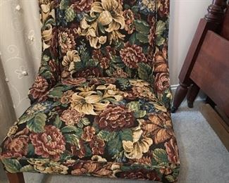Tapestry side chair