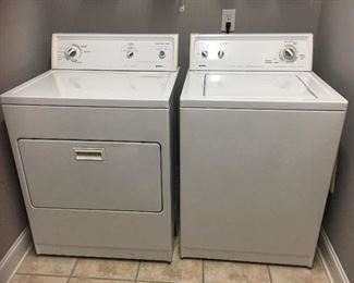 Kenmore Heavy Duty Washer & Dryer