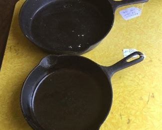 Cast Iron Pans 