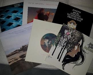 Great selection of albums and 45's. Beatles, Who, Moody Blues