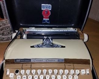 Much, much miscellaneous. Smith Corona Model 10 electric typewriter