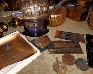 Olympia Jewelers sterling Rotary boat award