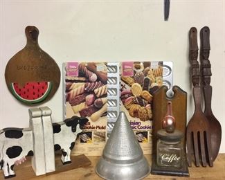 Workshop apartment kitchen items 
