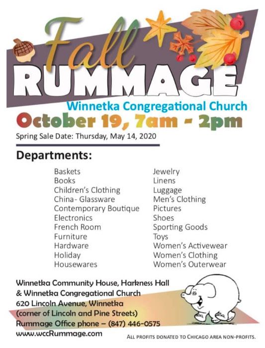 Fall 2019 Rummage