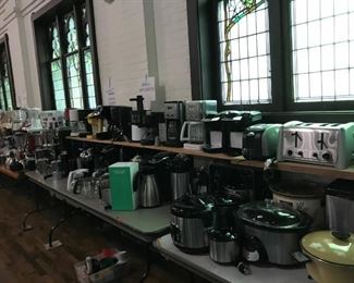 Household appliances in Housewares Dept.