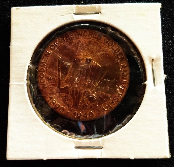 1940 "Woodsmen of the World" Coin