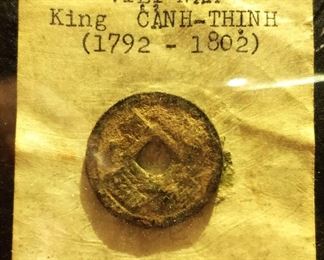 1792-1802 Viet Nam King Canh-Thinh Bronze Coin