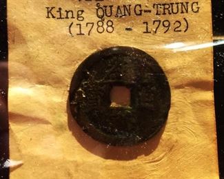 1788-1792 Viet Nam King Quang-Trung Bronze Coin
