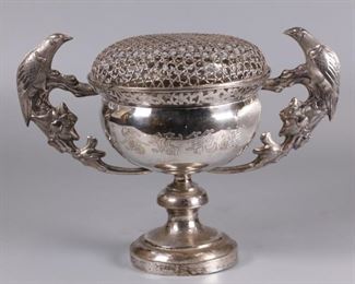 Chinese silver presentation cup, possibly 19th c.