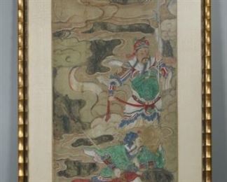 Chinese watercolor painting, possibly 19th c.