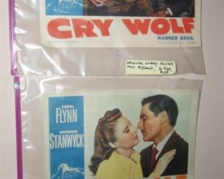 Original movie posters, 3 c.1957