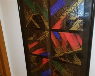 Modern framed art