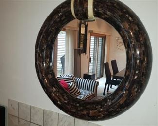Wall mirror.