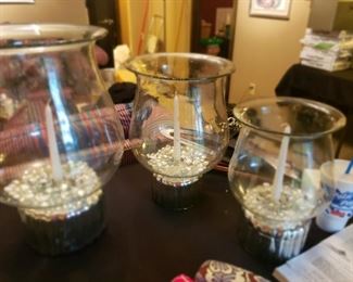Decorative candle vases