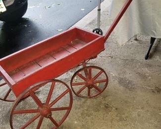Super cute antique wagon