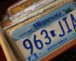 License plate collection
