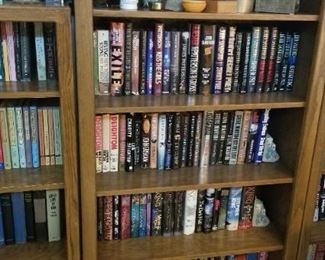 Lots of books, suspense, love stories, political and more
