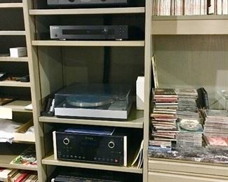 Furman Elite 15 PFI w/cords, manuals, Thorens Turntable TD 160, McIntosh MX122 A/V Processor, McIntosh MC250 w/power cords, manuals, Oppo BDP 103 Universal Disc Player, and I'll take photos of the bottom shelf soon. ONE OWNER, ladies and gentleman! Is this YOUR new system? Also, theres MORE equipment through out the house! Questions? TEXT 312.450.9821 ~Lynne