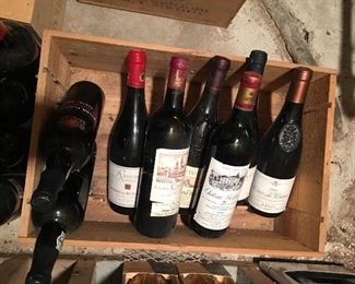 Vintage wines. LABELS only