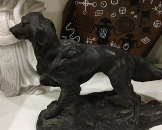 Golden Retriever Statue